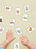 Ahşap Ingilizce Alfabe Kartları - Alfabe Ingilizce Eğitim Seti Ingilizce Öğrenme Kartları Montessori