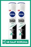 Nivea Invısıble Black&whıte Fresh Sprey Deodorant 150ml Kadın 2'li Avantaj Paketi