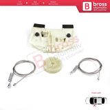 Mercedes Sprinter W906 2006-2018 VW Crafter 2006-2017 İçin Elektrikli Ön Sol Cam Kriko Tamir Seti