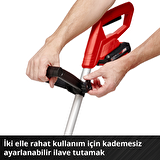 Einhell Akülü Kenar Kesme GC-CT 18/24 Li – Solo Power X-Change (18 V, Li-ion, 24 cm kesme genişliği, ayarlanabilir teleskopik gidon, 20 adet plastik bıçak, Flowerguard, akü dahil değildir) - 3411123