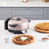 Karaca Gastro 10 In 1 Pizza Ve Lahmacun Makinesi Biodiamond Rosegold New
