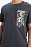 Rick and Morty Regular Fit Bisiklet Yaka Kısa Kollu Tişört