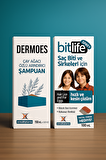 Bit Life Spreyi 100 Ml + Bit Life Şampuanı  100 Ml Demir Tarak Hediyeli Kofre