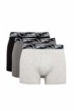 DeFacto Regular Fit 3'lü Boxer C1536AX24SMBK81