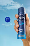 MEN Erkek Sprey Deodorant Fresh Active 150ml, Ter Kokusuna Karşı 48 Saat Koruma, Uzun Süre Ferahlık