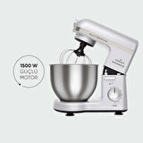 Karaca Mastermaid Chef Stand Mikser Pearl White 1500W 5 Lt
