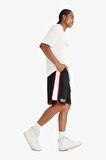 DeFactoFit NBA Chicago Bulls Standart Fit Cepli Bermuda Şort A3822AX25SPBK81