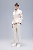 DeFacto Chino Kanvas Pantolon Tapered Fit Cepli C9443AX24AUBG74