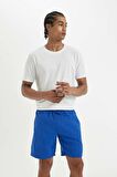 DeFacto File Astarlı Kısa Boy Deniz Şortu N0132AZ24HSBE104