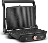 Karaca Gastro Grill Glass Premium Tost Makinesi Black Copper 2400 W