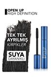 Flormar Tek Tek Ayıran Suya Dayanıklı Maskara (SİYAH) - Open Up Waterproof Mas. - 002 - 8682536058360