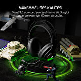 GamePower Kugon Siyah 7.1 Surround Rainbow Gaming Kulaklık