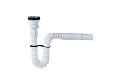 Japar 1 1 /4" Körüklü 32'lik Çıkışlı Lavabo Evye Mutfak Sifonu 50603