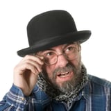 Dodes Siyah Renk Yetişkin Boy Retro Bowler Derby Şapkası 58 cm