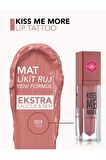 Flormar Uzun Süre Kalıcı Mat Ruj - Kiss Me More-004 Peach-8682536040655
