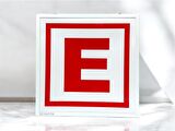 Eczane E Logo Yeni Nesil 60x60cm Eczafon