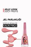 Flormar Jelly Look Yüksek Pigmentli & Parlak Bitişli Jel Görünümlü Oje