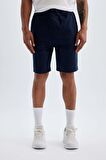 DeFactoFit Standart Fit Sporcu Basic Düz Kısa Paça Şort C0427AX24SMNV146