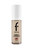 Flormar Perfect Coverage Yoğun Kapatıcı Su Bazlı Fondöten (SARI ALT TON) -130 Light Beige -8682536070539
