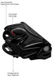 Awox Orion Tost Ve Izgara Makinesi 180° Açılabilir 1800w Siyah