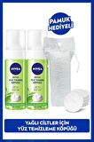 Nivea Detox Yüz Yıkama Köpüğü Yağlı Ciltler 2x150ml