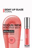 Flormar Besleyici Dudak Parlatıcısı - Dewy Lip Glaze - 024 Coral-8682536069441
