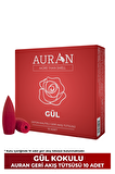 Gül Kokulu Geri Akış Tütsüsü Konik Tütsü Rose Backflow Incense Cones 10 Adet
