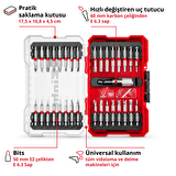 Orijinal Einhell M-CASE 33 parça uç seti - 49118903