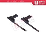 Nissan Qashqai İçin Sunroof Perde Halat Ucu Tamir Plastiği 91251JD02A
