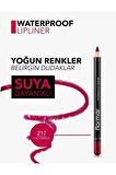 Flormar Yüksek Pigmentli & Mat Bitişli Suya Dayanıklı Dudak Kalemi