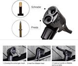 Pro Seri Çift Piston Ayak Pompası Bisiklet, Top, Motorsiklet ,Araba,Karavan,Minübüs Bot Şişirme.