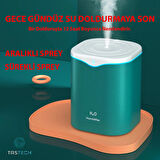 2 LİTRE ODA HAVA NEMLENDİRİCİ HUMUDİFİER AROMA THERAPY KOKU BUHAR MAKİNESİ