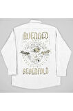 Avenged Sevenfold Müzik Grubu Baskılı Unisex Rock Metal Cepli Gömlek