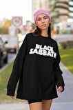 Black Sabbath Unisex Oversize Tasarım Müzik Grubu Sweatshirt