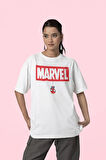 Marvel Küçük Örümcek Adam Baskılı Unisex Oversize Tişört