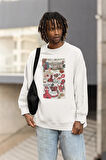 Daily Bugle Örümcek Adam Tasarım Baskılı Unisex Oversize Sweatshirt