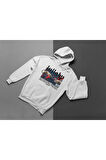 Lullaby Tasarım Baskılı Unisex Oversize Hoodie