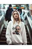 Godfather Film Baskılı Unisex Oversize Family Hoodie