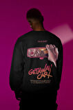 Getaway Car Yazılı Unisex Oversize Şarkıcı Taylor Swift Sweatshirt