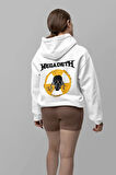 Megadeth Müzik Grubu Baskılı Unisex Oversize Rock Metal Hoodie