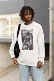 Cypher Baskılı Unisex Oversize Vaalorant Karakter Sweatshirt