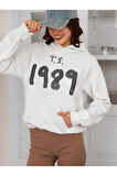 Taylor's Version 1989 Baskılı Unisex Oversize Tasarım Şarkıcı Taylor Swift Hoodie