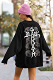 Black Sabbath 1968 Baskılı Unisex Oversize Rock Metal Müzik Grubu Sweatshirt