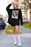 I Have No Enemies Yazılı Unisex Oversize Anime Sweatshirt