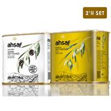 Soğuk Sıkım Zeytinyağı 500 ml Teneke + Riviera Zeytinyağı 500 ml Teneke (2'li Ekonomik Paket)