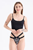 ZEBRA TANGA-BEL DETAYLI İÇ GİYİM