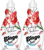 Bingo Soft Çamaşır Yumuşatıcı Konsantre 1440 ml Şakayık Baharı (2'li Set)