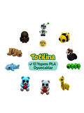 10'lu set (voodoo arı koç tırtıl zürafa ayı köpek balığı ayı…)