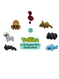 7'li set (flamingo fare gergedan köpek balığı kedi unicorn örümcek…)