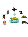 7'li set (yarasa tukan kuşu fare kedi penguen ayı koç…)